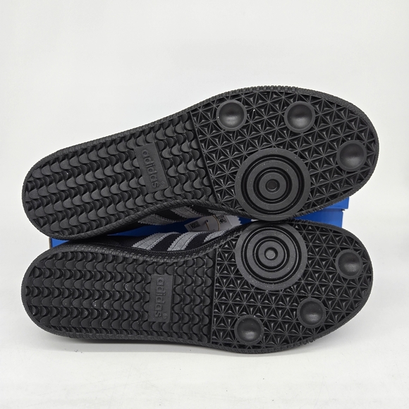 New adidas Samba OG Core Black Grey Cordura Shoes Women's Size 6 - Picture 7 of 8